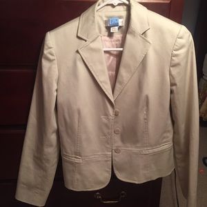 Khaki blazer (barely worn)